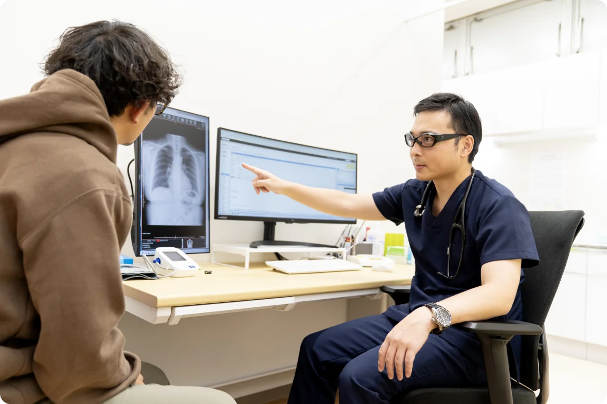 まず相談できる一般内科と専門外来